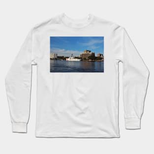City Across The River Long Sleeve T-Shirt